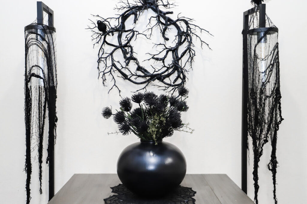 A Sophisticated Halloween Floral Arrangement Idea IsabelxMarie   IMG 4281 1024x683 